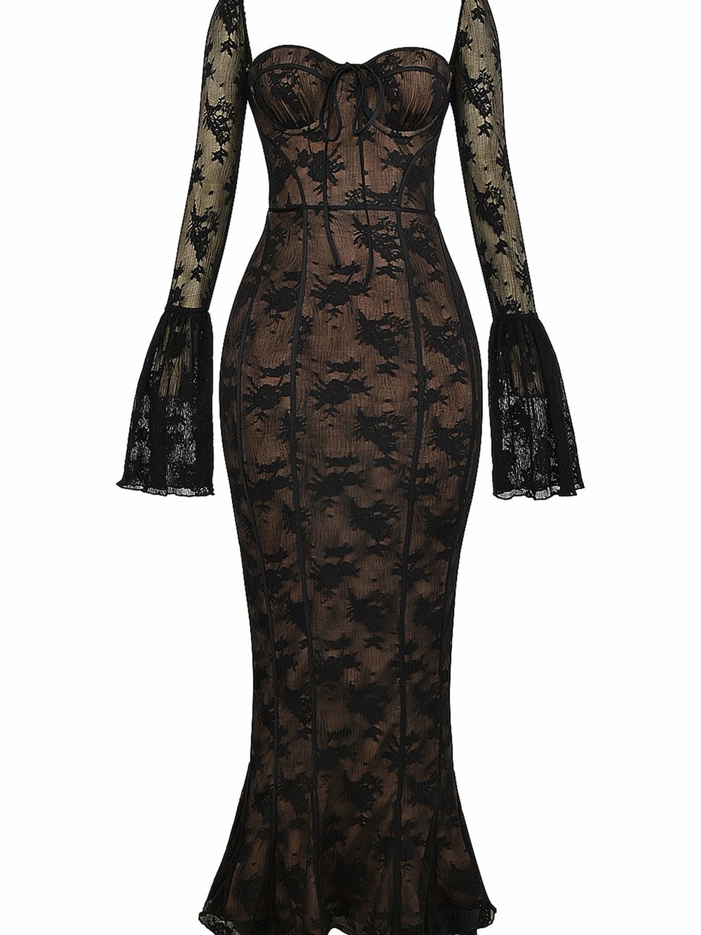 House of CB 'Delilah' dress Black Large - Picture 4 of 9